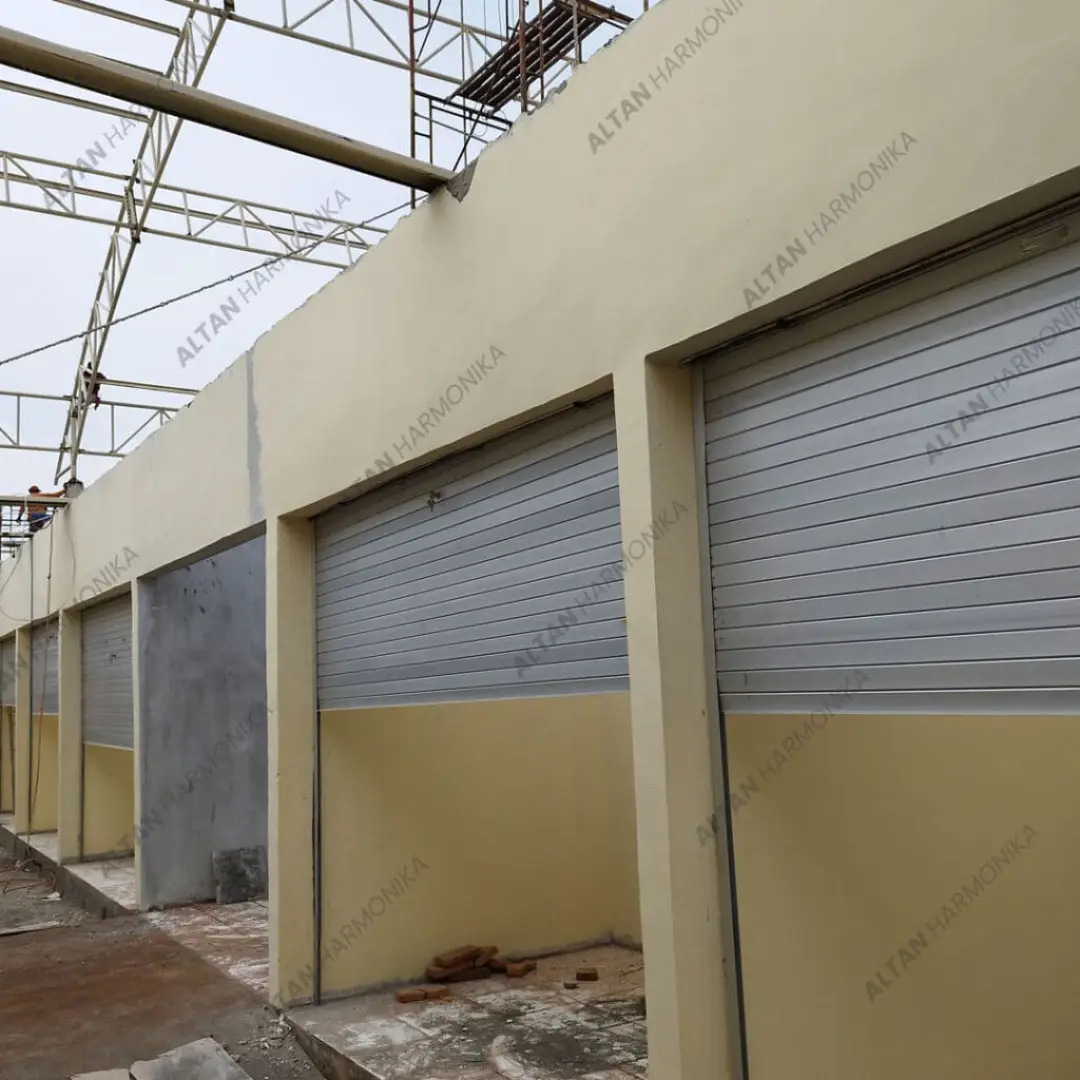 Detail Slat Rolling Door Aluminium